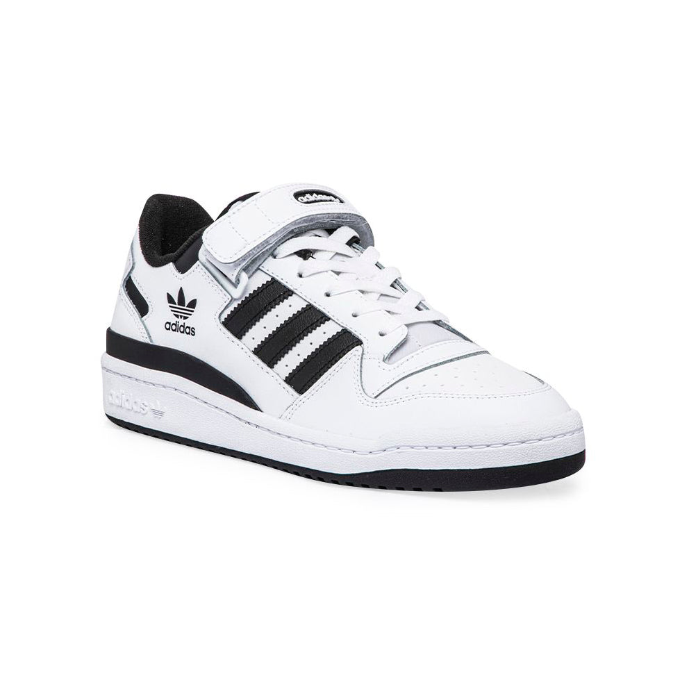 Adidas Forum Low Junior Bianche e Nere Scarpe da Ginnastica Bambini