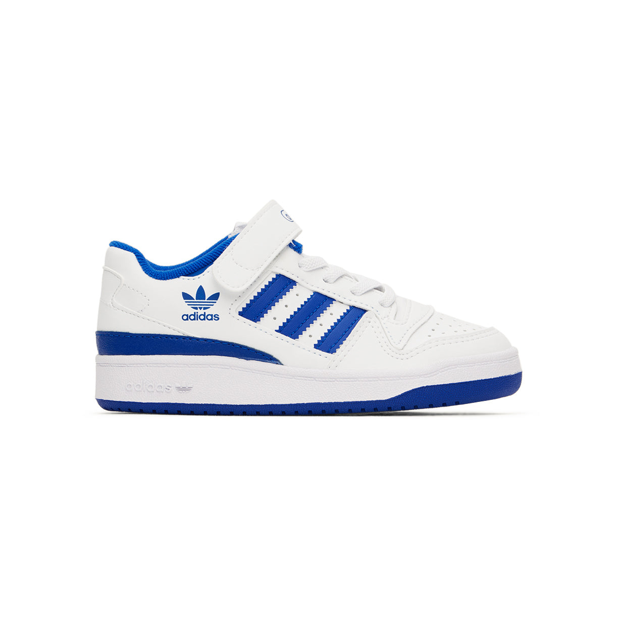 Adidas Forum Low Bambini Bianche e Blu Reale Sneakers