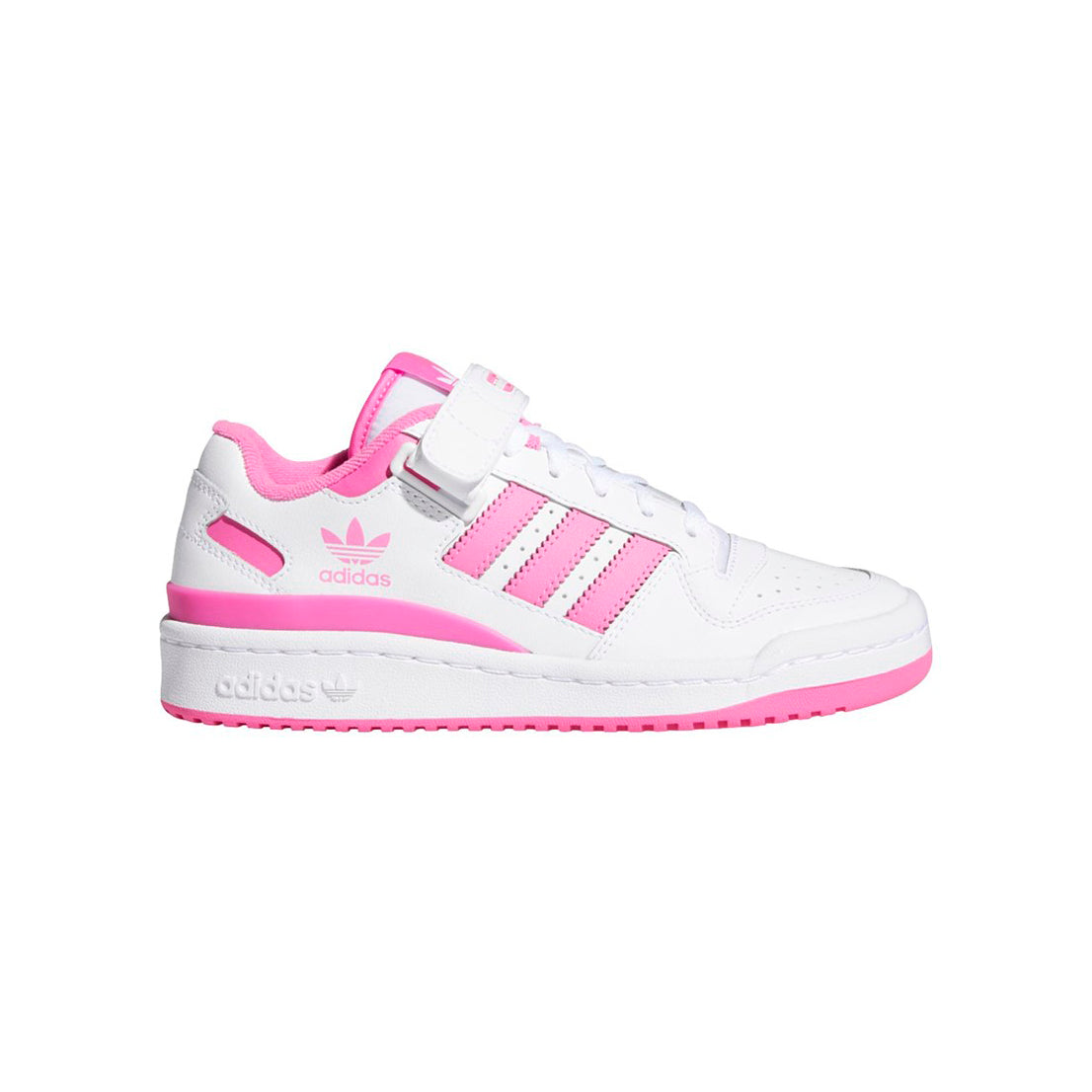 Adidas Forum Low Bambini Bianche e Rosa Sneakers Casual