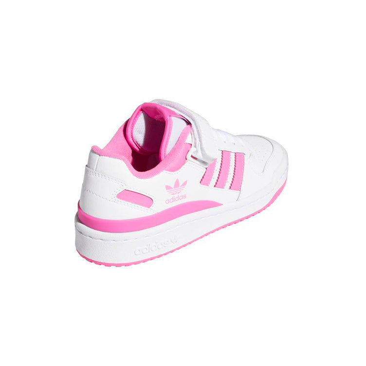 Adidas Forum Low Bambini Bianche e Rosa Sneakers Casual