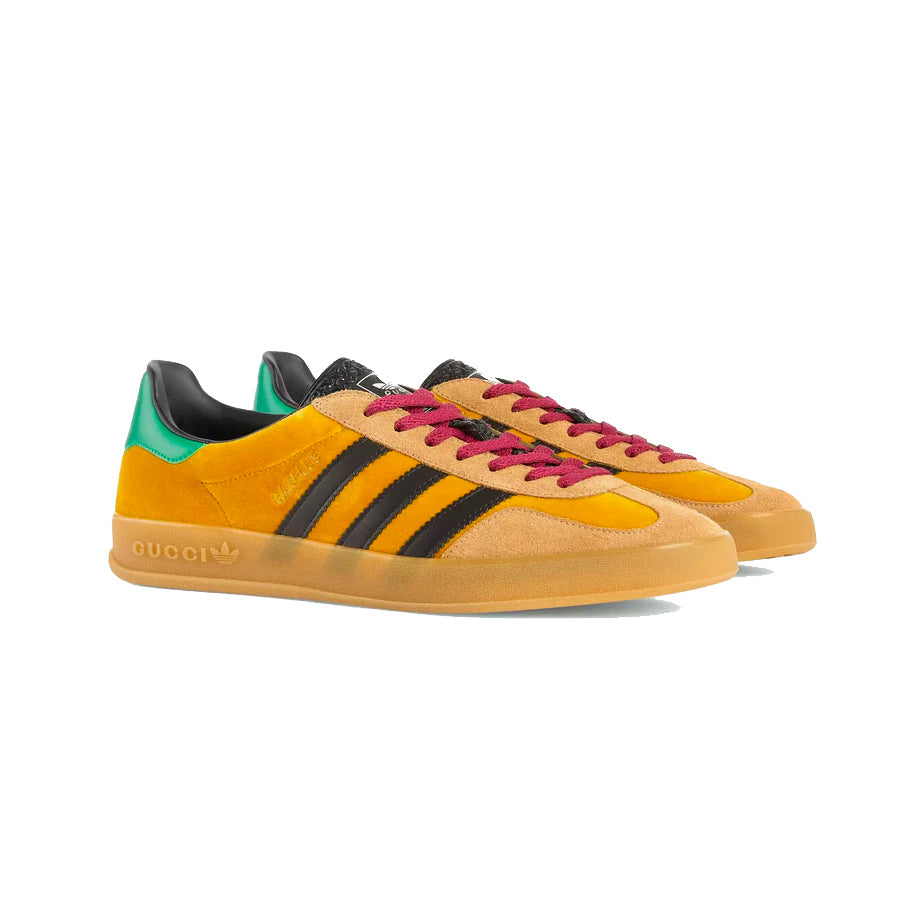 Adidas Gazelle x Gucci Giallo Nero Verde Scarpe Esclusive