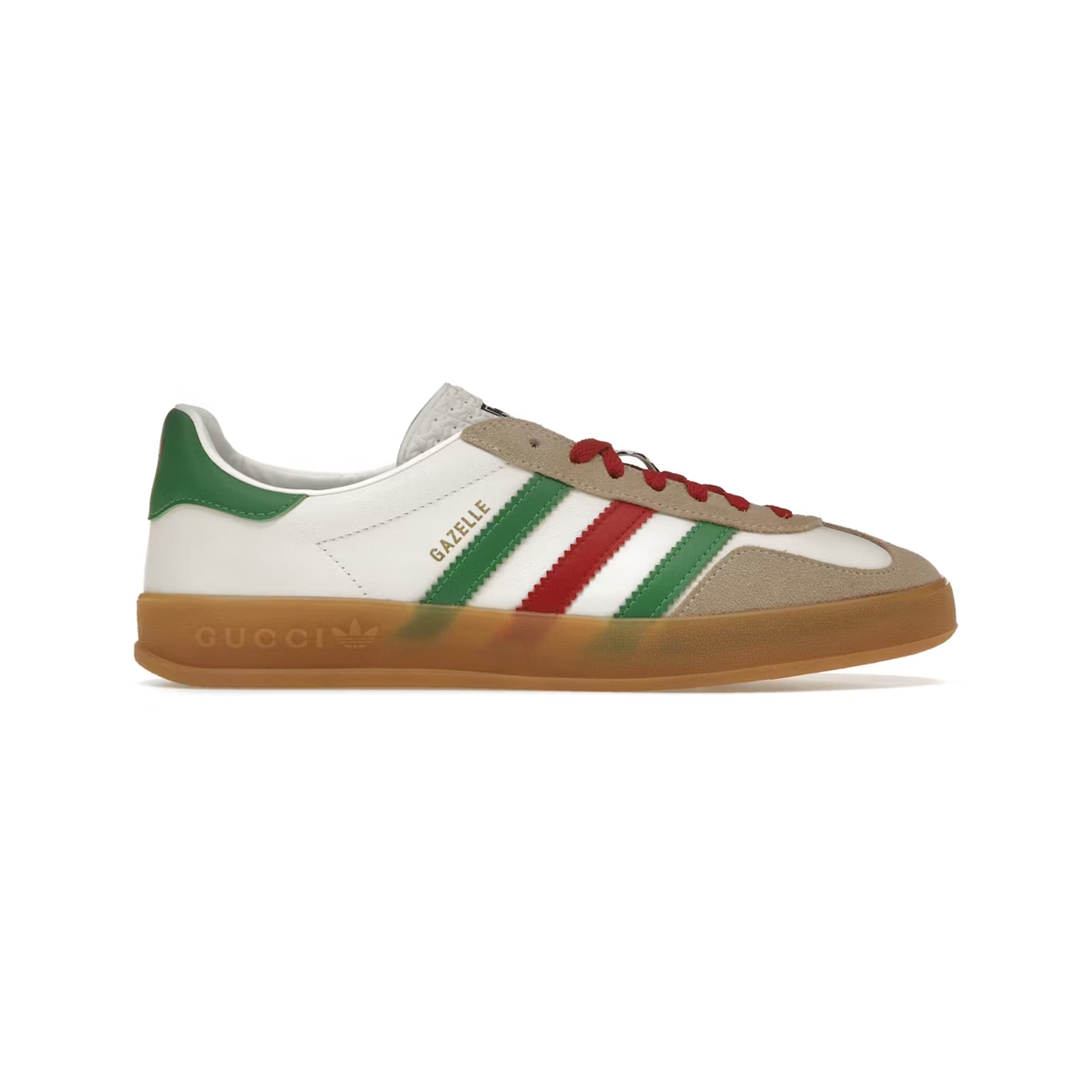 Adidas Gazelle x Gucci Bianco Verde Rosso Scarpe Iconiche