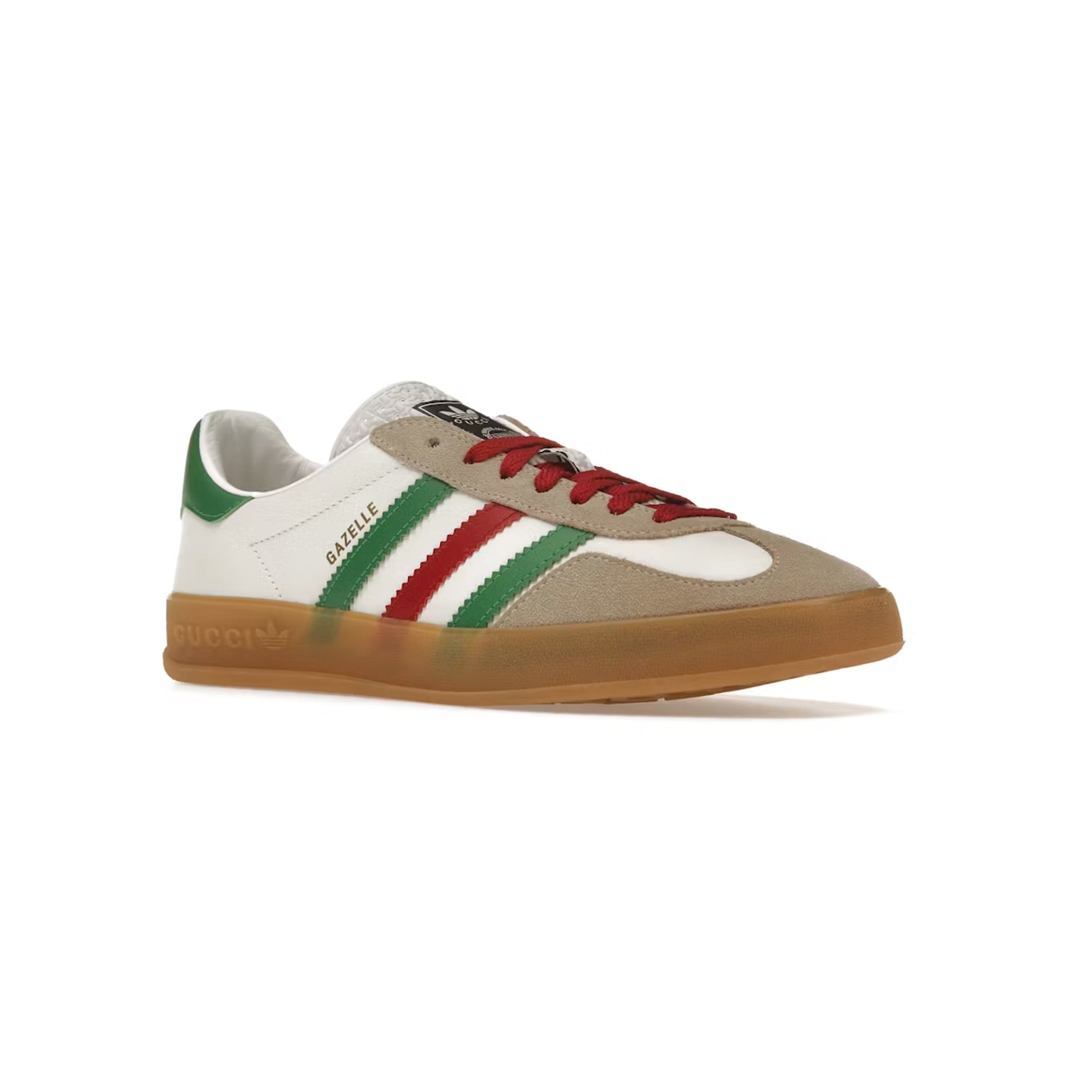 Adidas Gazelle x Gucci Bianco Verde Rosso Scarpe Iconiche