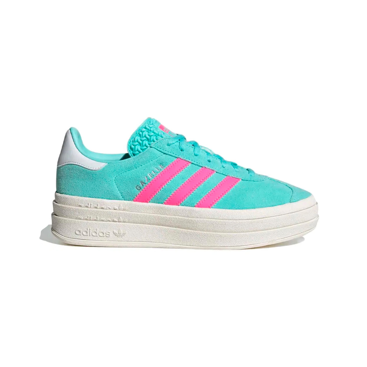 Adidas Gazelle Bold Donna Acqua e Rosa Platform Sneakers