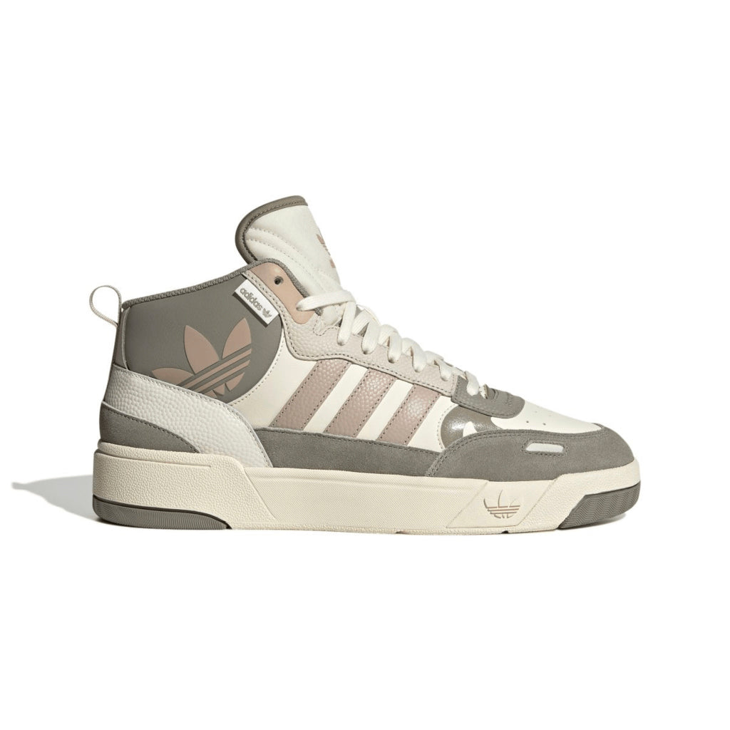 Adidas Post Up Sneakers Bianche e Taupe Uomo Stile Retro Basket