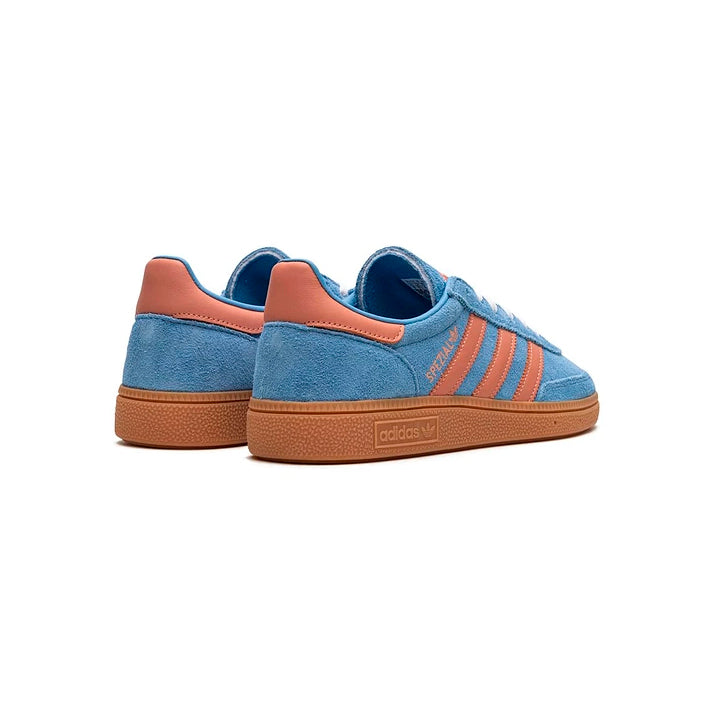 Adidas Handball Spezial Scarpe Blu e Arancione Uomo Retro Sportive