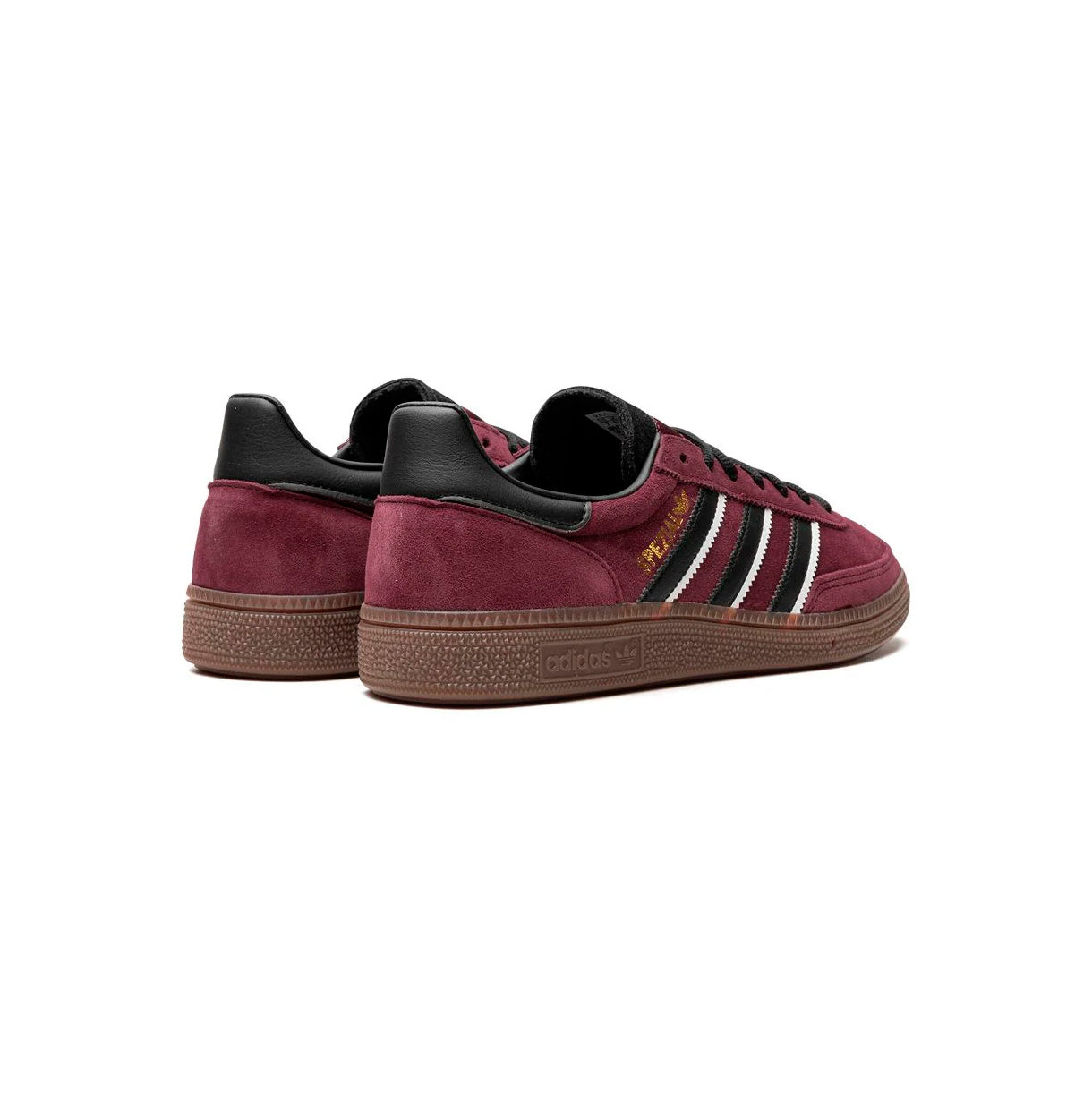 Adidas Handball Spezial Scarpe Bordeaux e Nero con Suola Gum Uomo Retro