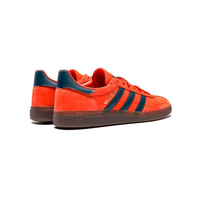 Adidas Handball Spezial Scarpe Arancioni e Blu Navy Uomo Retro