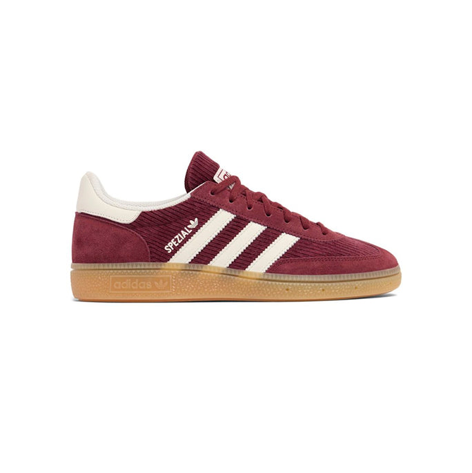 Adidas Handball Spezial Scarpe Rosse in Velluto a Coste Uomo Retro