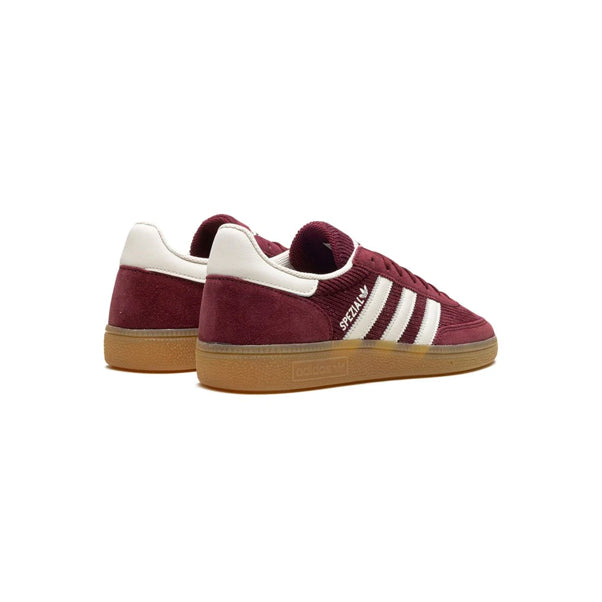 Adidas Handball Spezial Scarpe Rosse in Velluto a Coste Uomo Retro