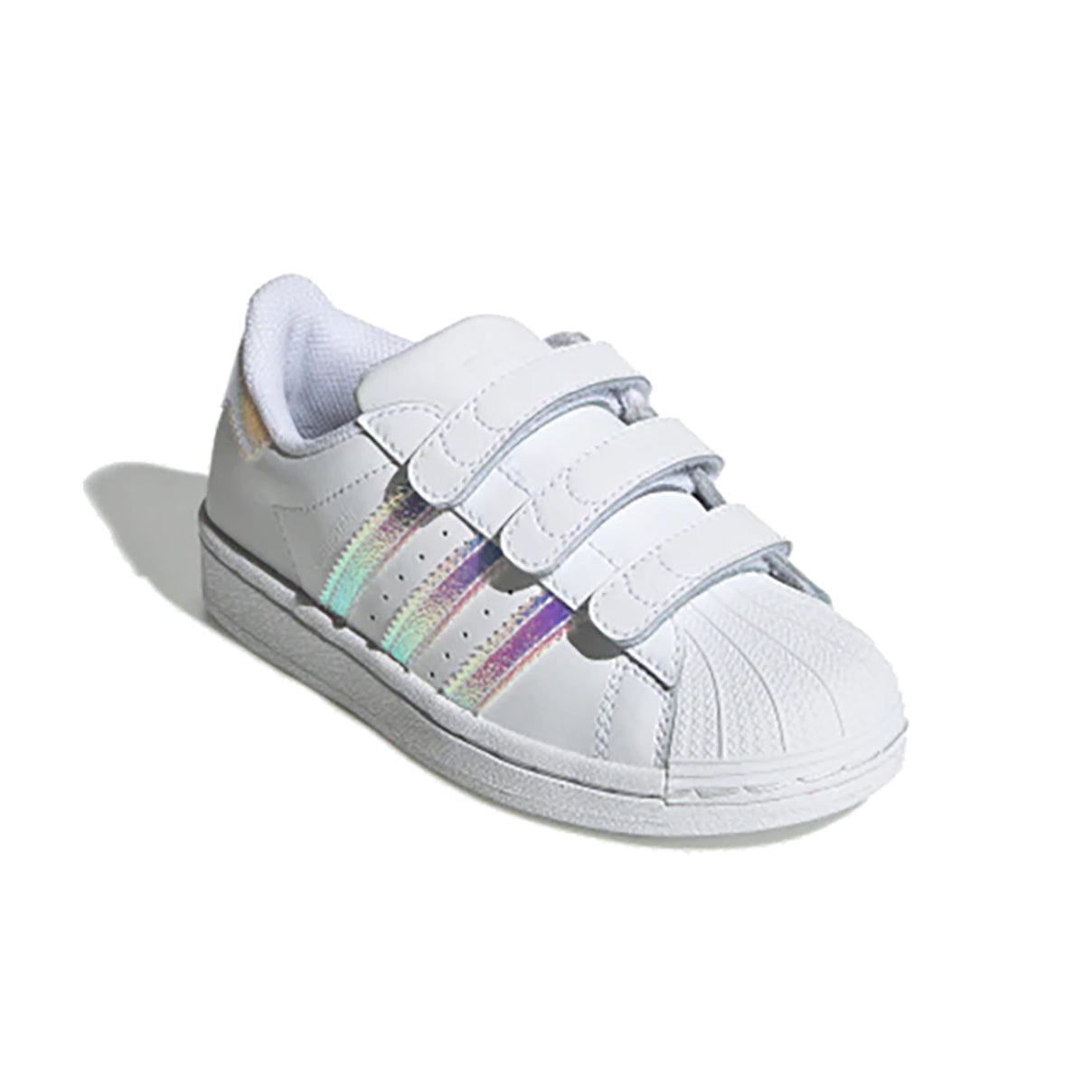 Adidas Superstar Bambini Bianche con Dettagli Iridescenti