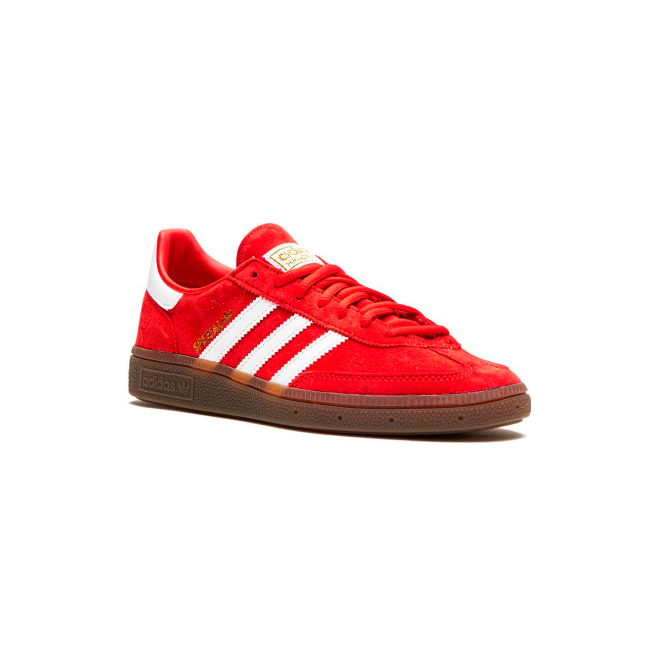 Adidas Handball Spezial Scarpe Rosse e Bianche Uomo Retro Vintage