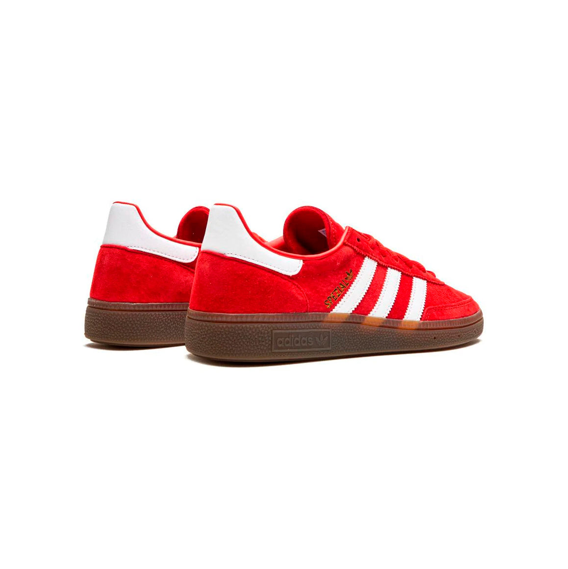 Adidas Handball Spezial Scarpe Rosse e Bianche Uomo Retro Vintage