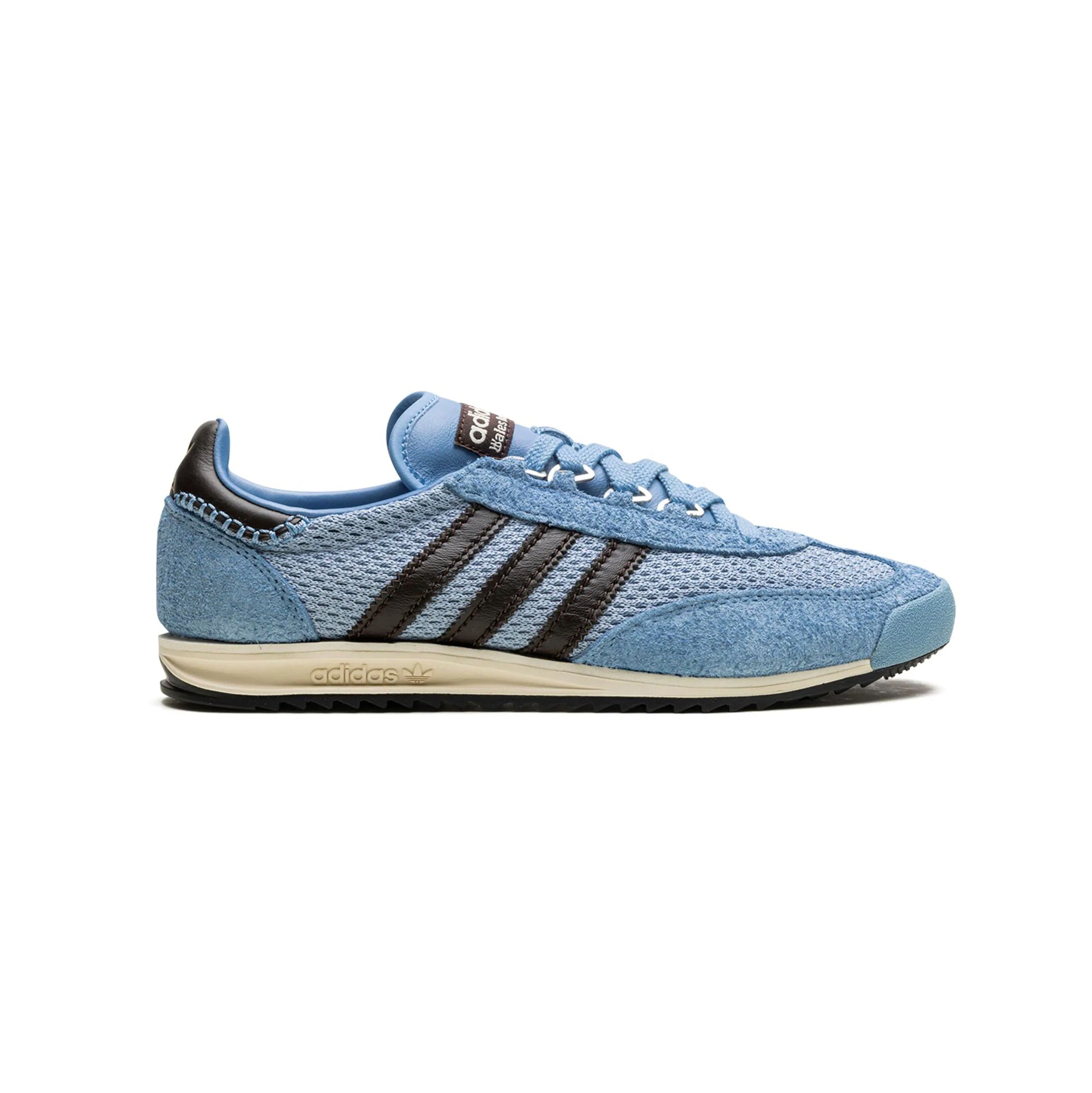 Adidas SL 72 Scarpe Azzurro Cenere e Nero Uomo Collaborazione Wales Bonner