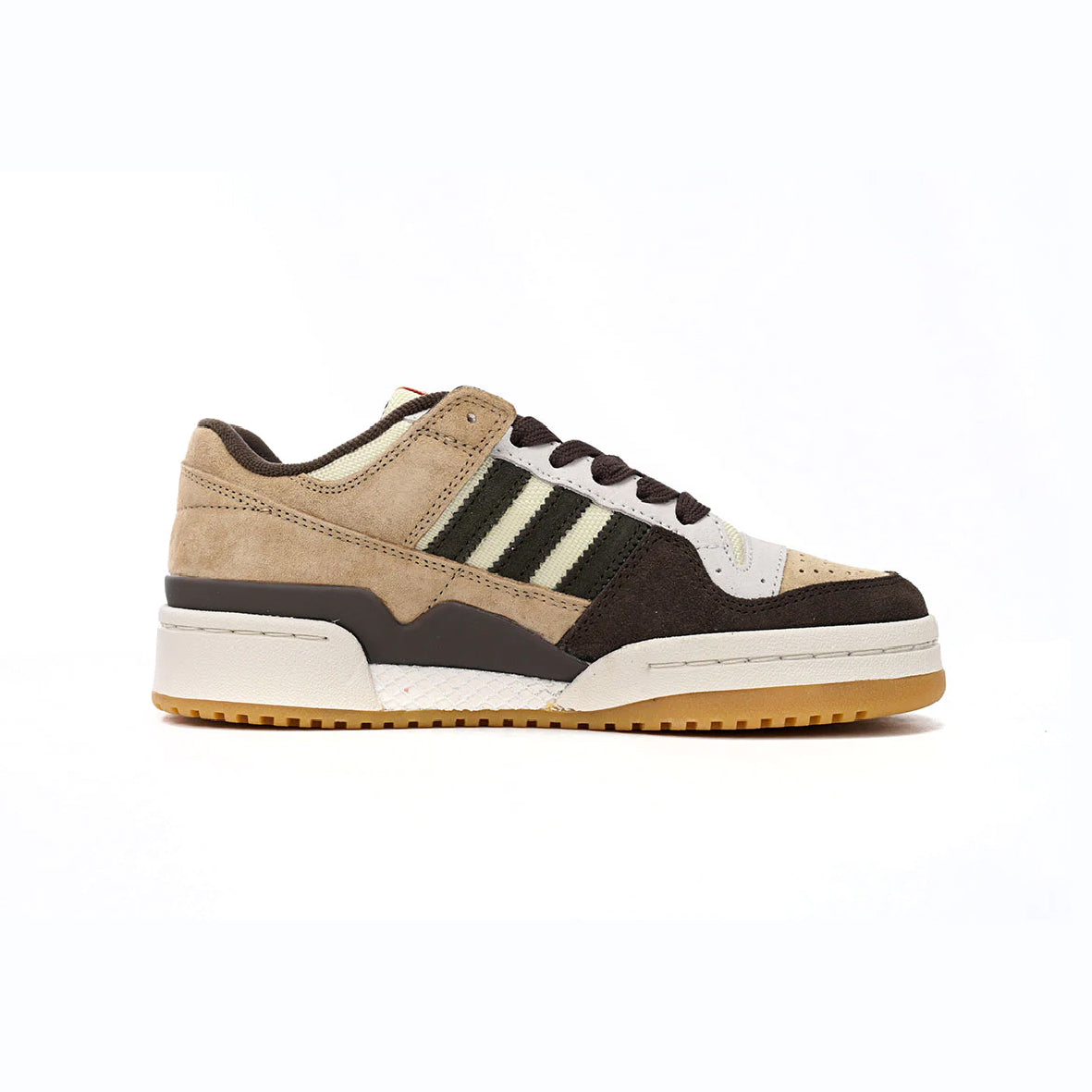 Adidas Forum Low x Atmos Scarpe Khaki e Marroni Uomo Stile Retro