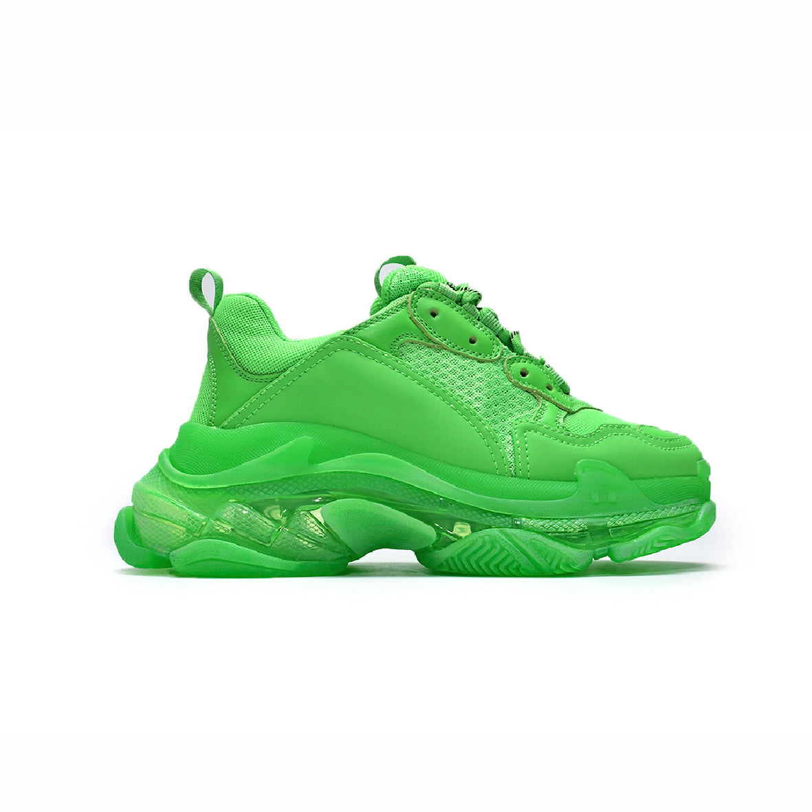 Balenciaga Triple S Scarpe Verdi Fluo Uomo Donna Sneakers Esclusive