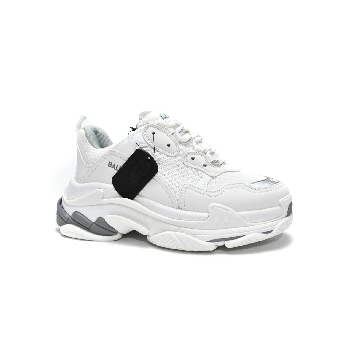 Balenciaga Triple S Sneakers Bianche e Argento Uomo Donna Esclusive