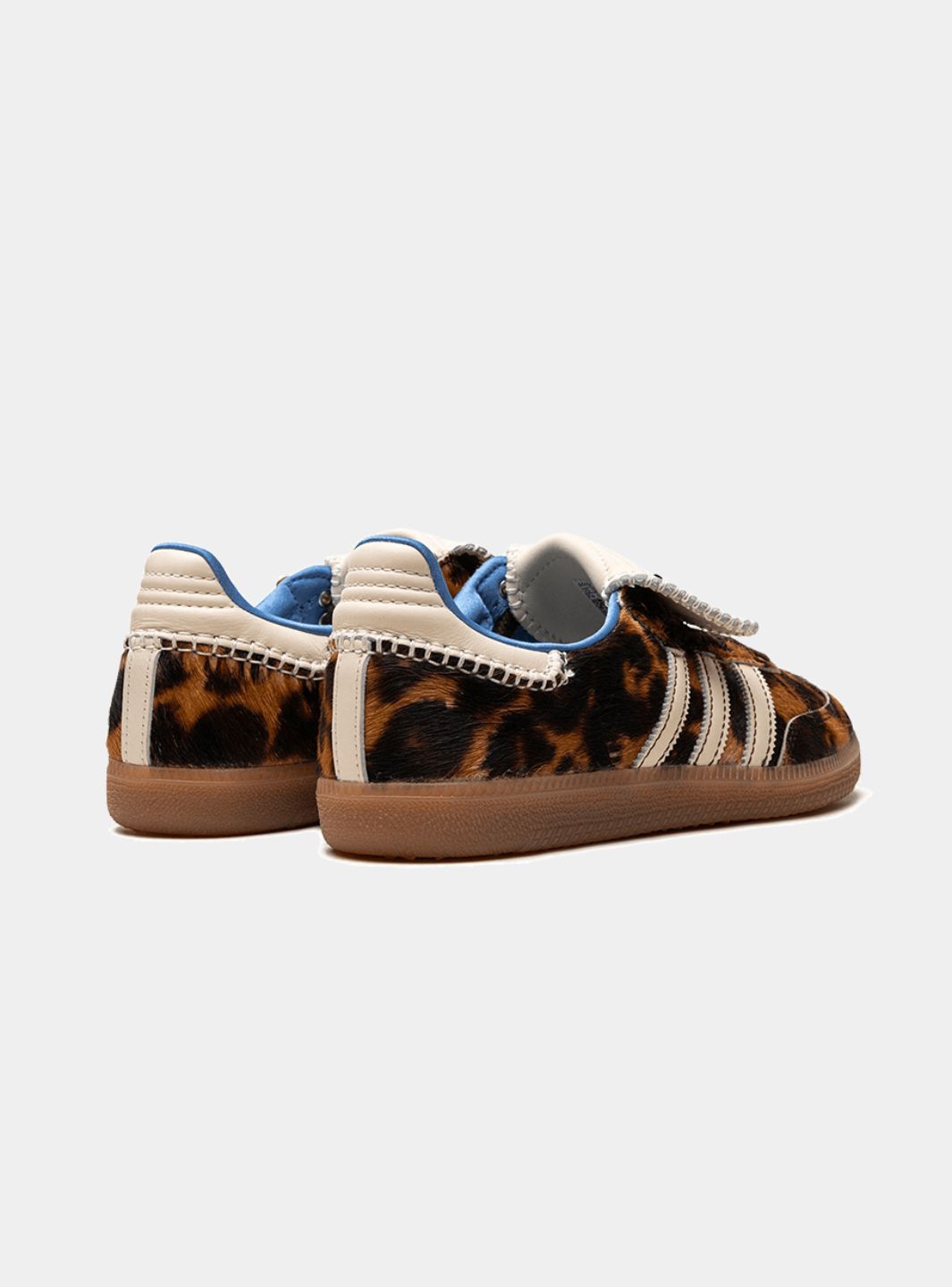 Adidas Samba x Wales Bonner Stampa Leopardata Pony Style