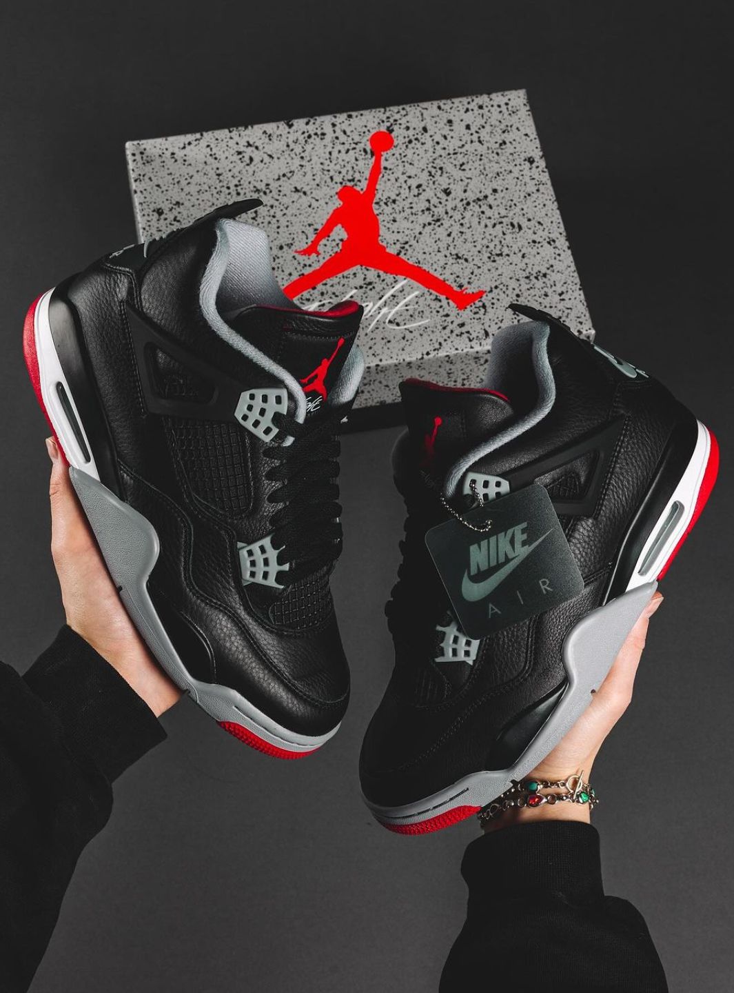 Air Jordan 4 Retro Bred Reimagined